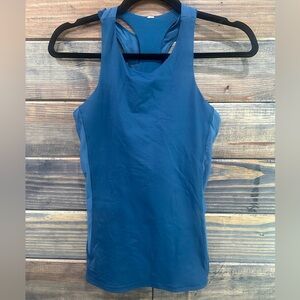 lululemon athletica Blue Tank Top